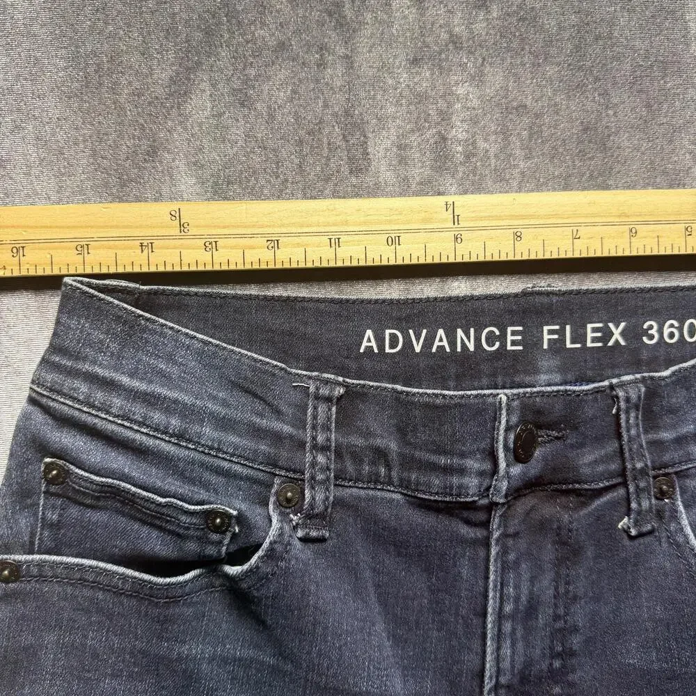 Arizona Jean Co Advance Flex 360 Jeans Mens 30x32 Blue Skinny Stretch Denim